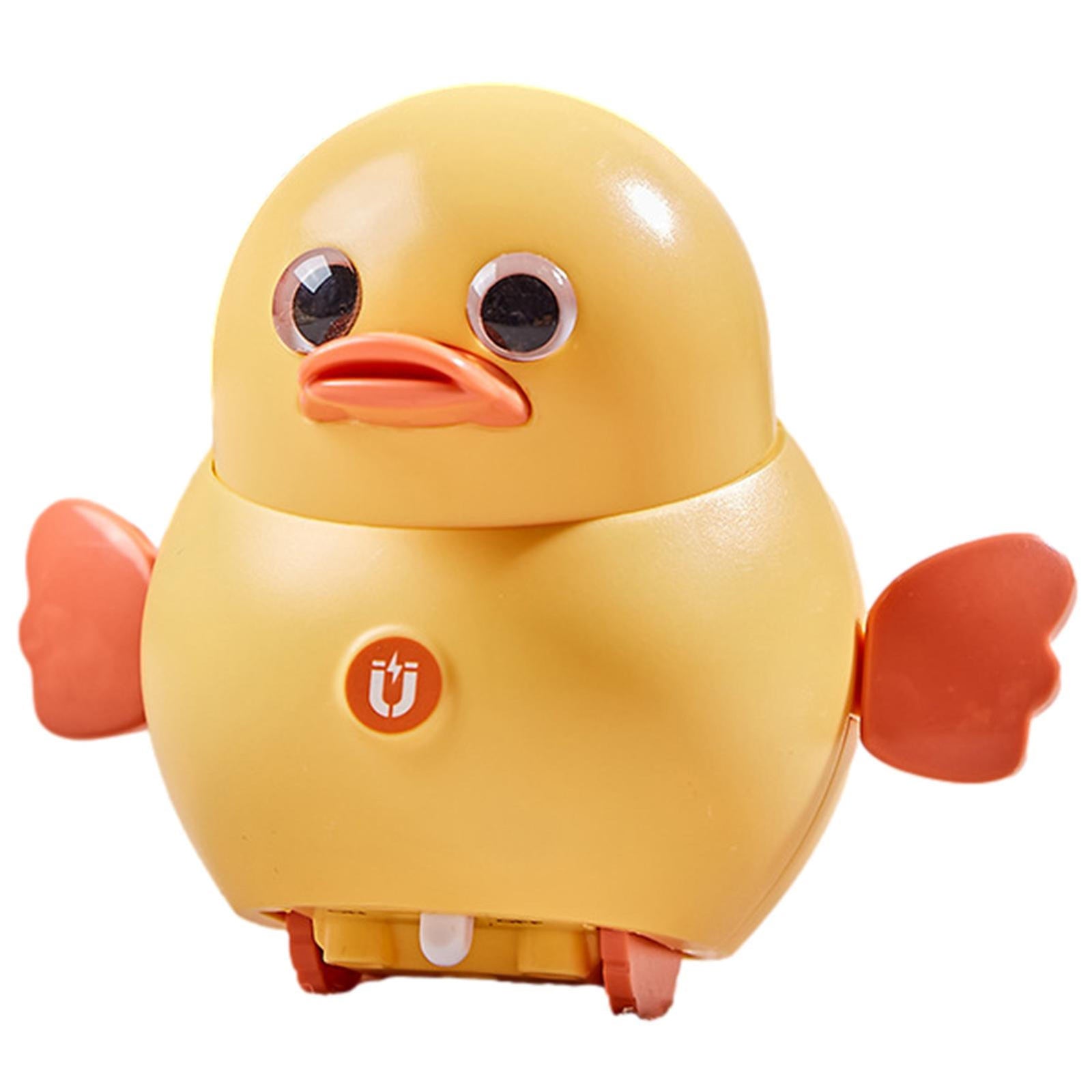 Baby Musical Duck Toy Swinging Crawling Electric Waking Duck Toy With Sound