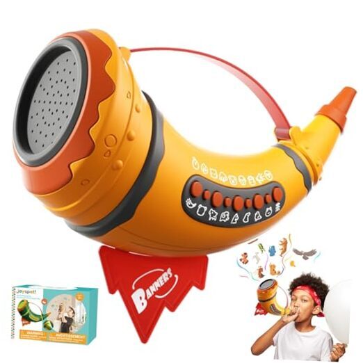 Outdoor Discovery Animal Caller, Realistic Animal Sounds Toys for Kids Orange