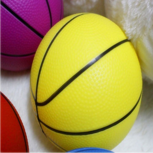 Boys Girls Kids PVC Inflatable Basketball Playing Toys Random Color 4'' 6'' 8''