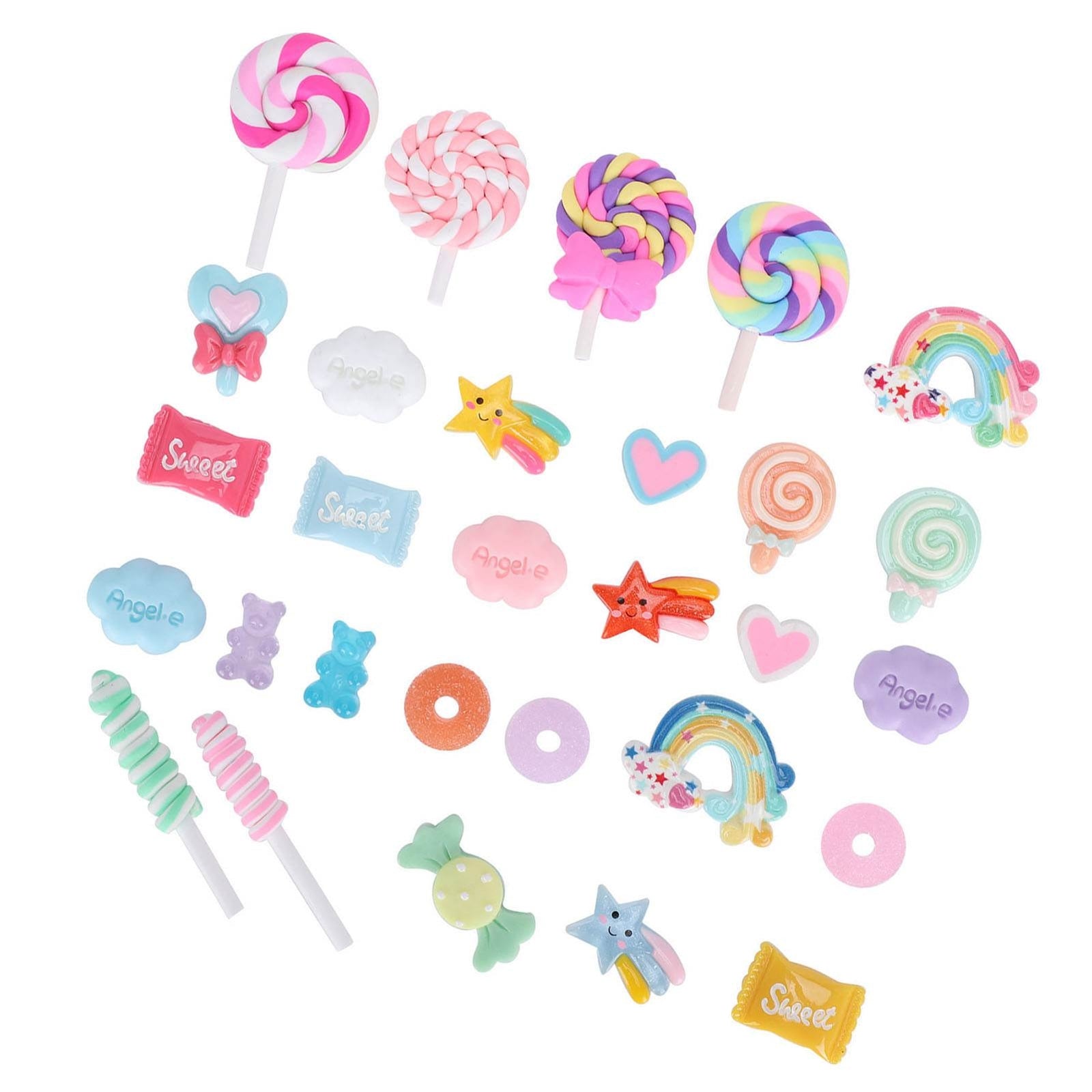29Pcs Simulation Candy Set Colorful DIY Decoration For Shop Bulletin Board WYD