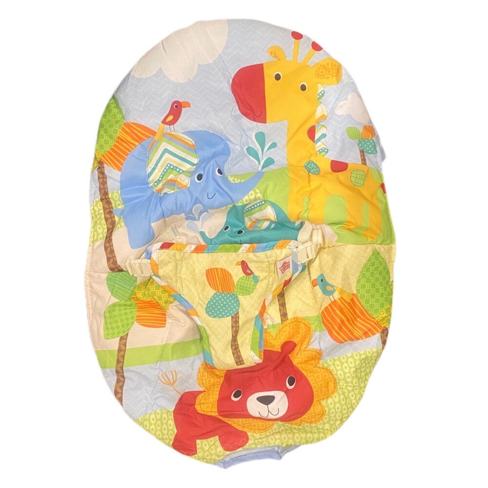 Bright Starts Pattern Pals Vibrating Bouncer Seat REPLACEMENT seat cover