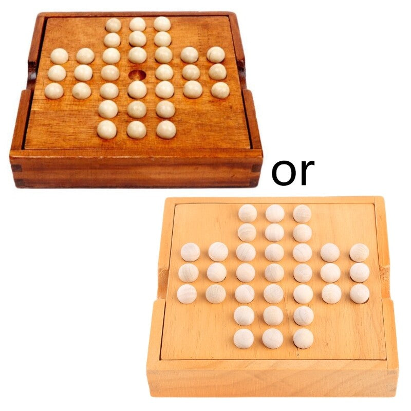 1 Set Wooden Board Games Independently Cognitive Ability Toy