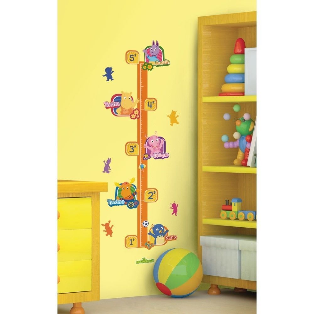 Backyardigans Growth Chart Wall Decals