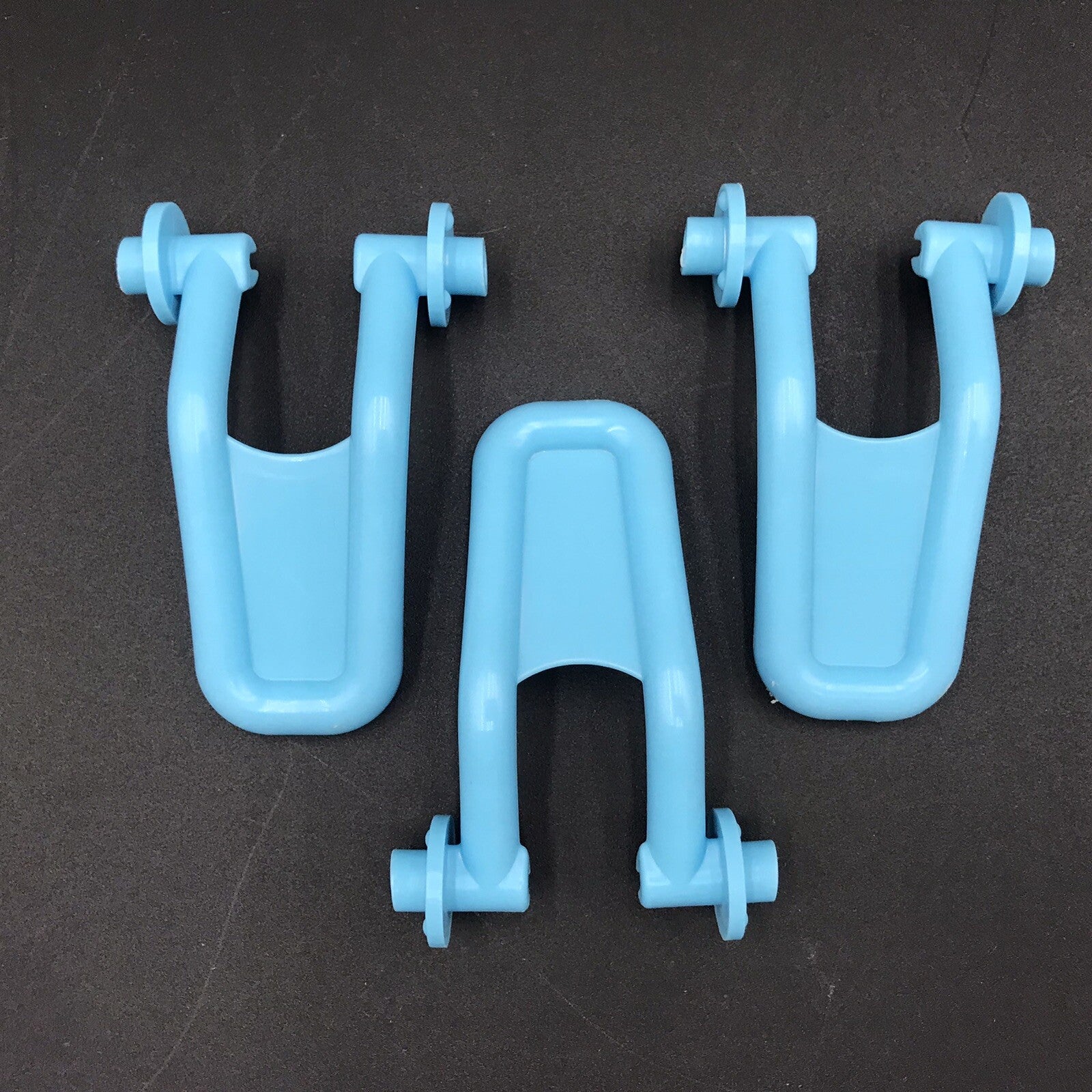 Evenflo Saucer Replacement Stabilizer Feet Lot of 3 Frog Mega Splash