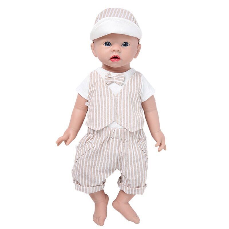 48cm 3700g Realistic Silicone Reborn Baby Dolls Newborn Skin Soft Toy
