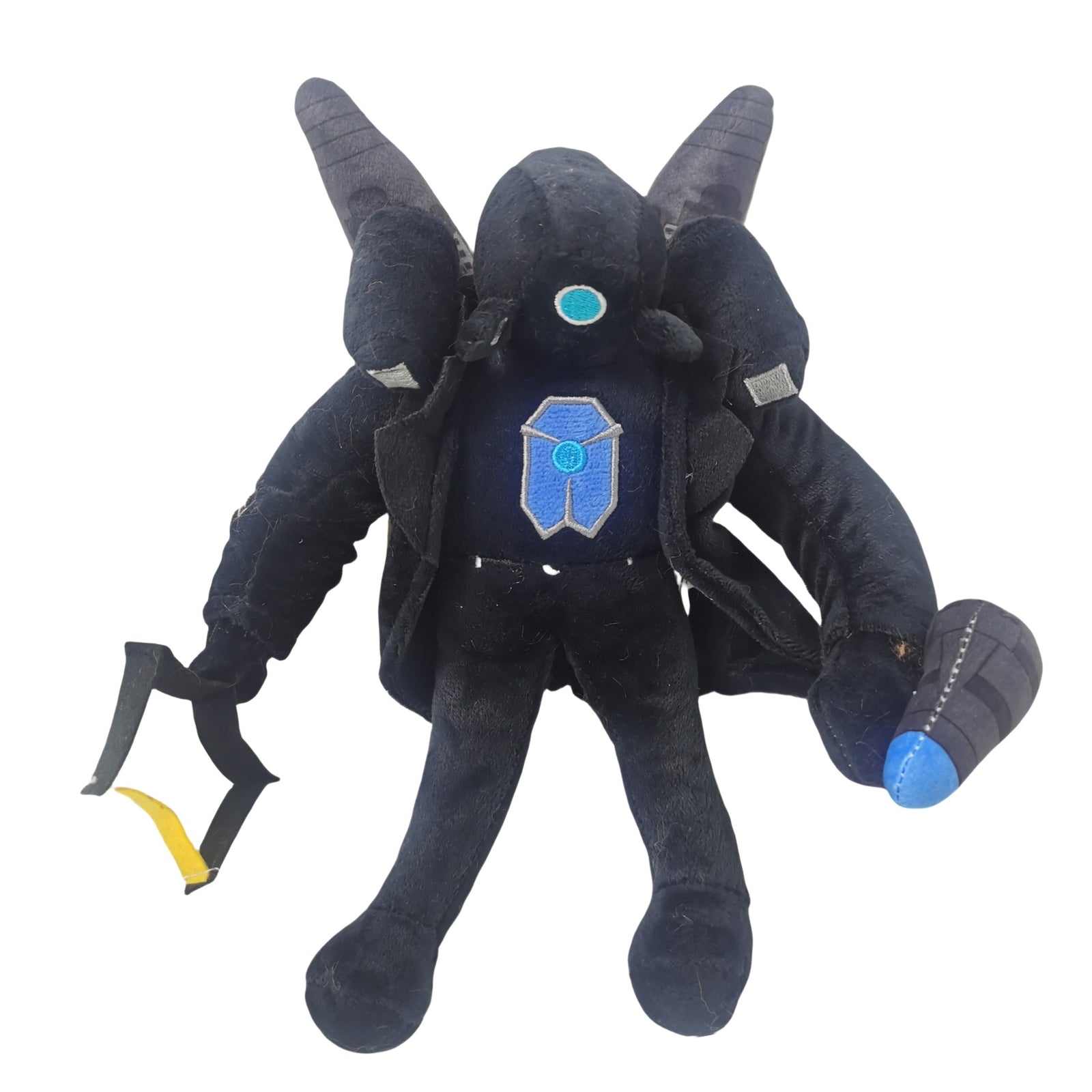 Hot#Skibidi Toilet Plush Doll Titan Iron Hand Monitor Man Stuffed Soft Plush Toy
