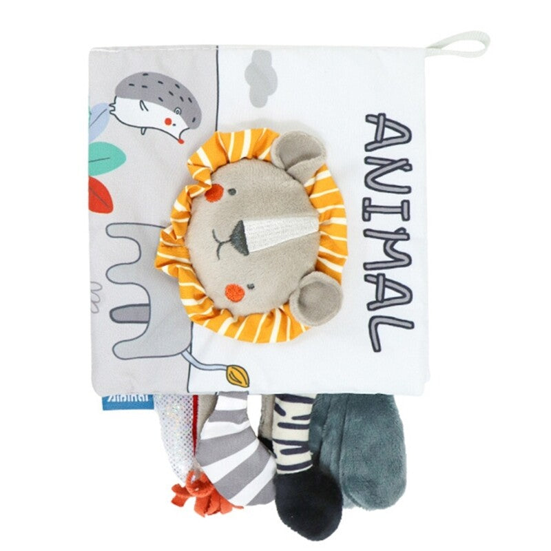 Crinkle Book Cloth Book Early Learning Activity Book Baby Cognitive Fabric Book