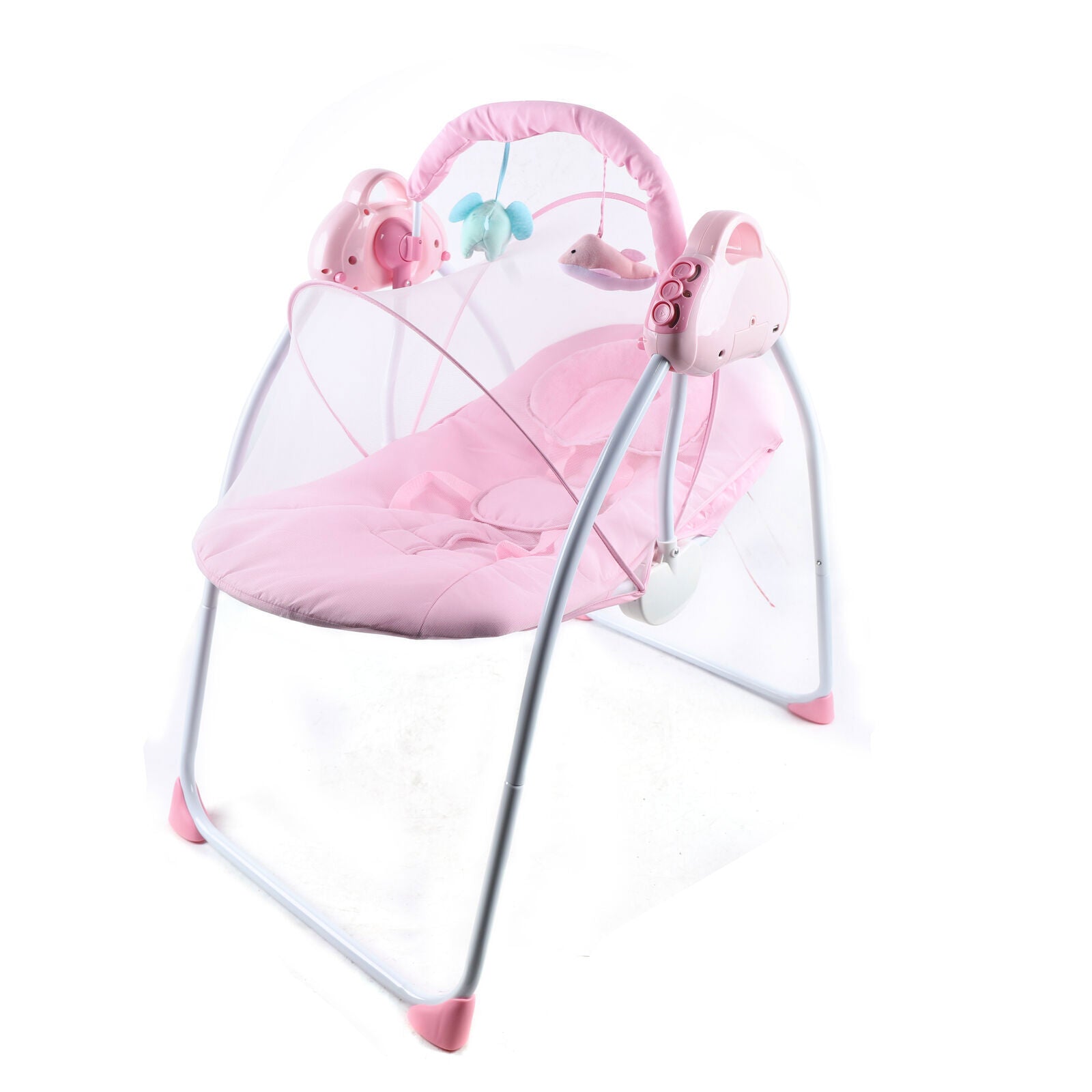 3 Colors Portable Baby Chair Swing Seat Rocker Electric Music Infant Cradle USA