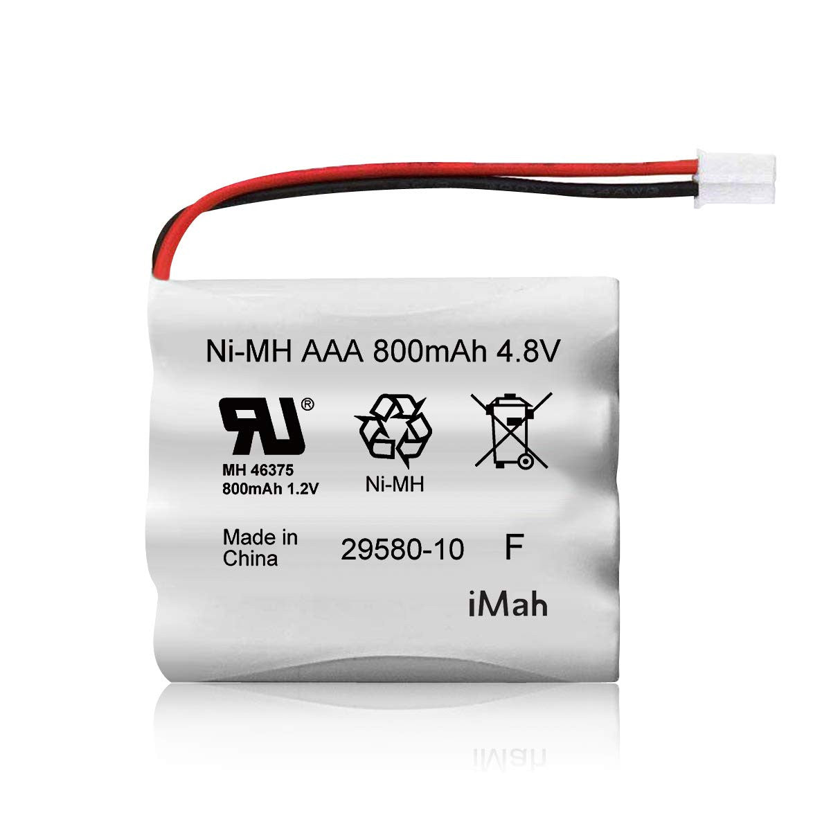 Imah Replacement 29580-10 Battery for Summer Infant Wide View 2.0 Baby Video Mon