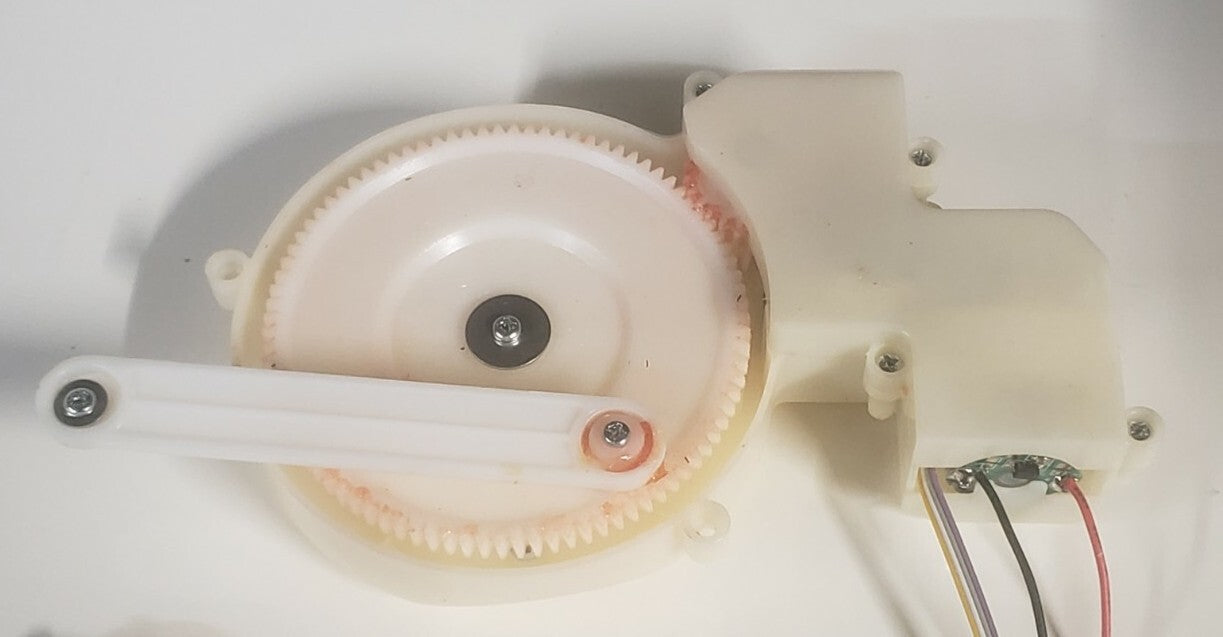 mamaRoo Horizontal Motion Mechanism Gears Crank Motor Parts 1046 1037 1026