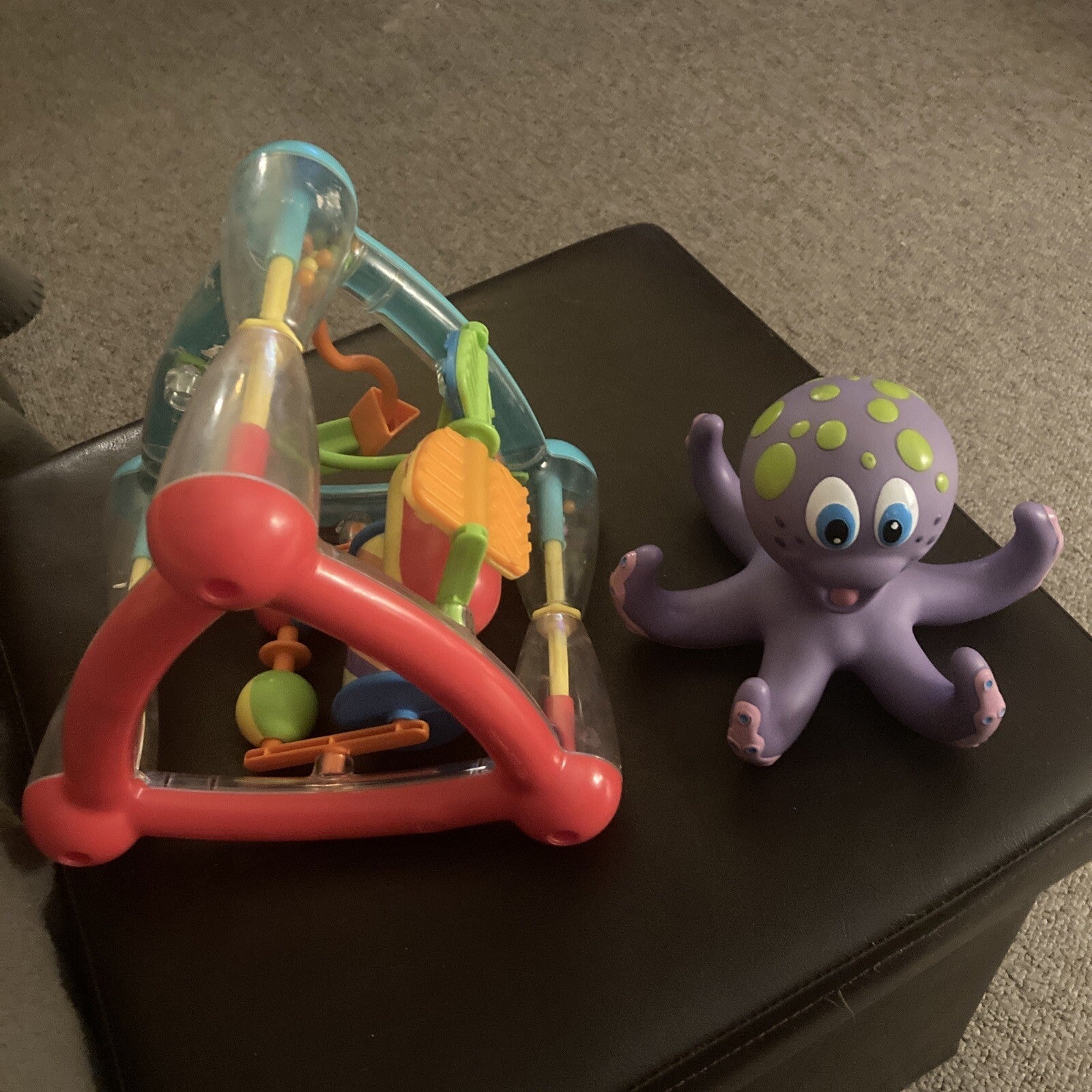 Two Infant Play Toys and Octopus And a Infant Toy
