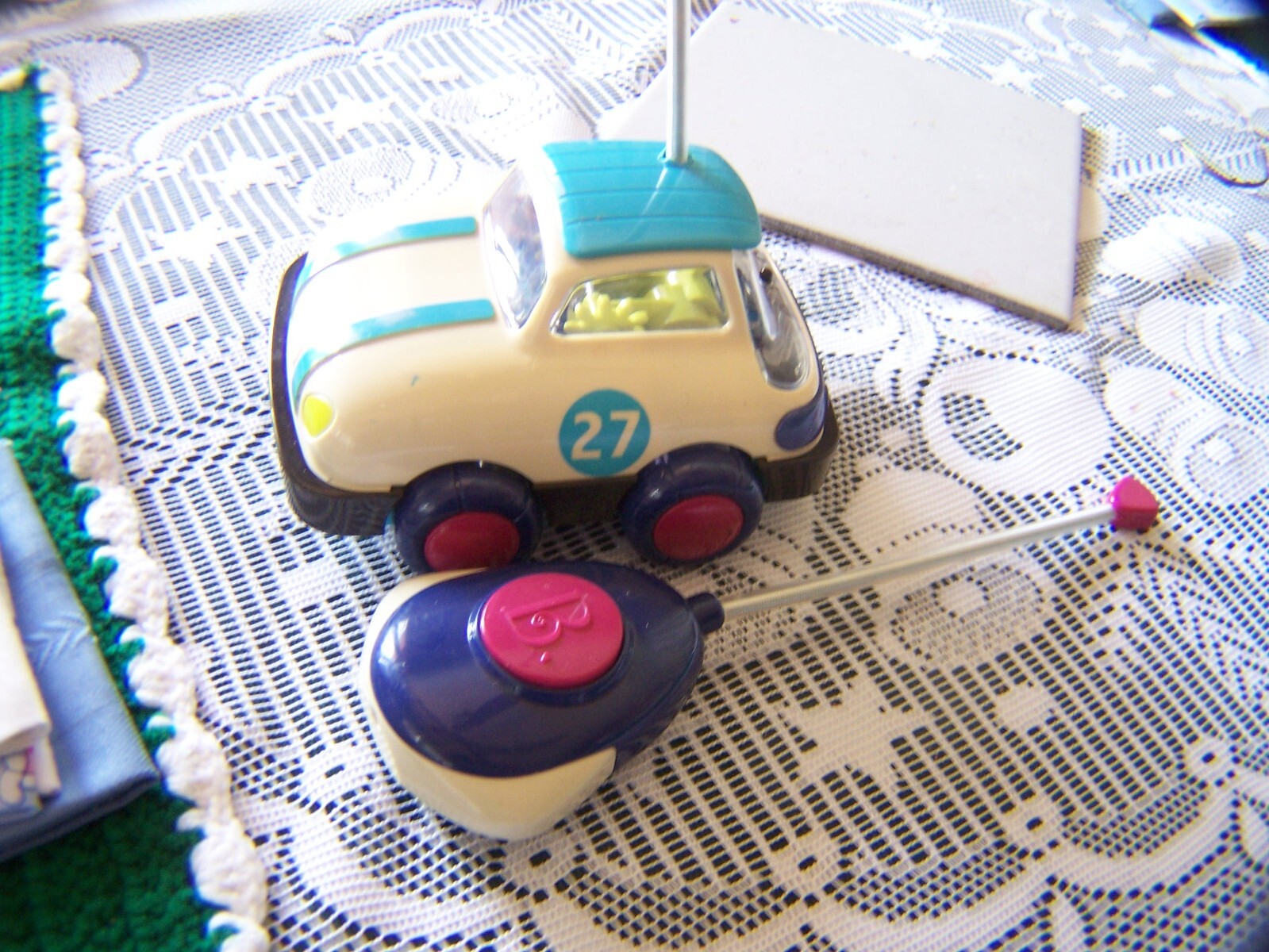 Justb Byou Toys Remote Control Car BLUE WHITE