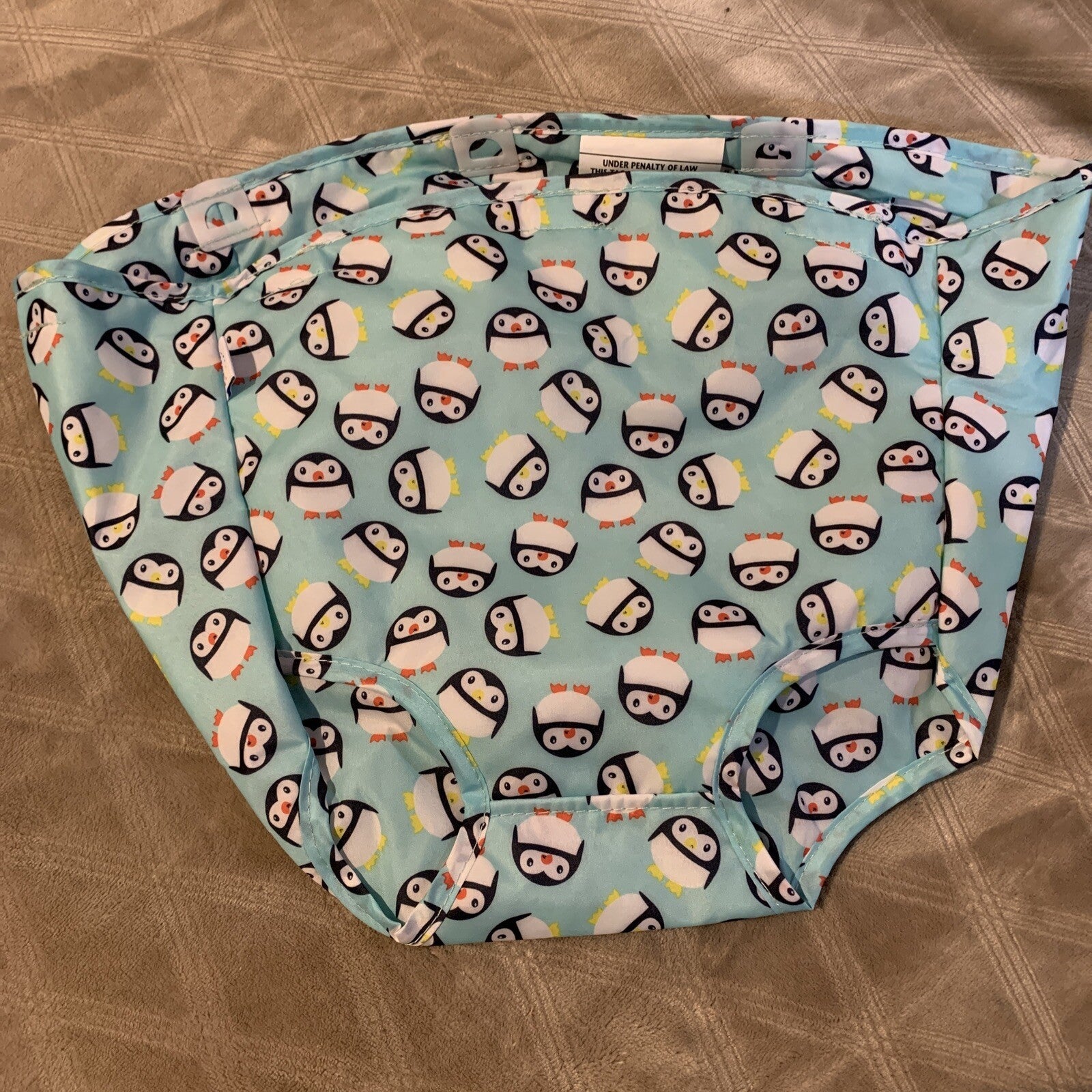 Evenflo Exersaucer  Replacement Seat Pad/Cover Penguin Print - New