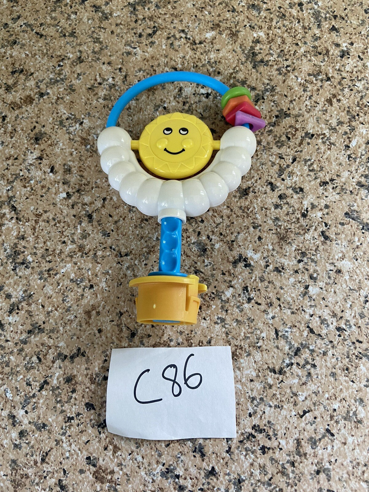 Evenflo Exersaucer Replacement Toy  Sun Rattle C86