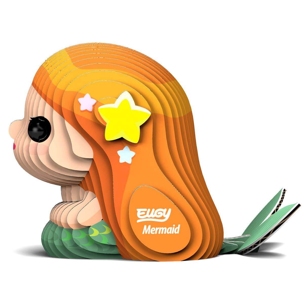 [NEW] EUGY EUGY Eugy Mermaid Paper Made in 3D Puzzle -A well -educated to