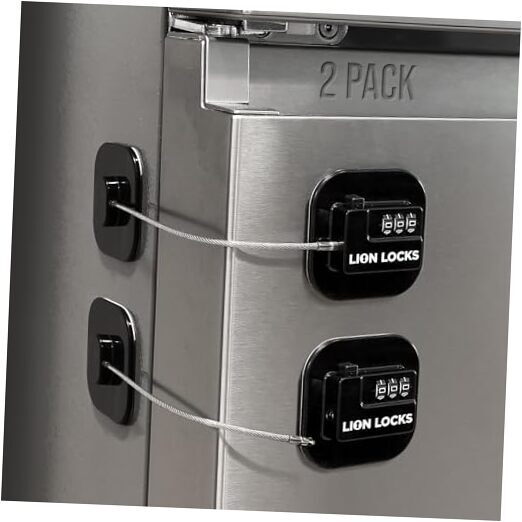 Refrigerator Lock Combination, Fridge Locks for Adults, Combination Fridge Lock