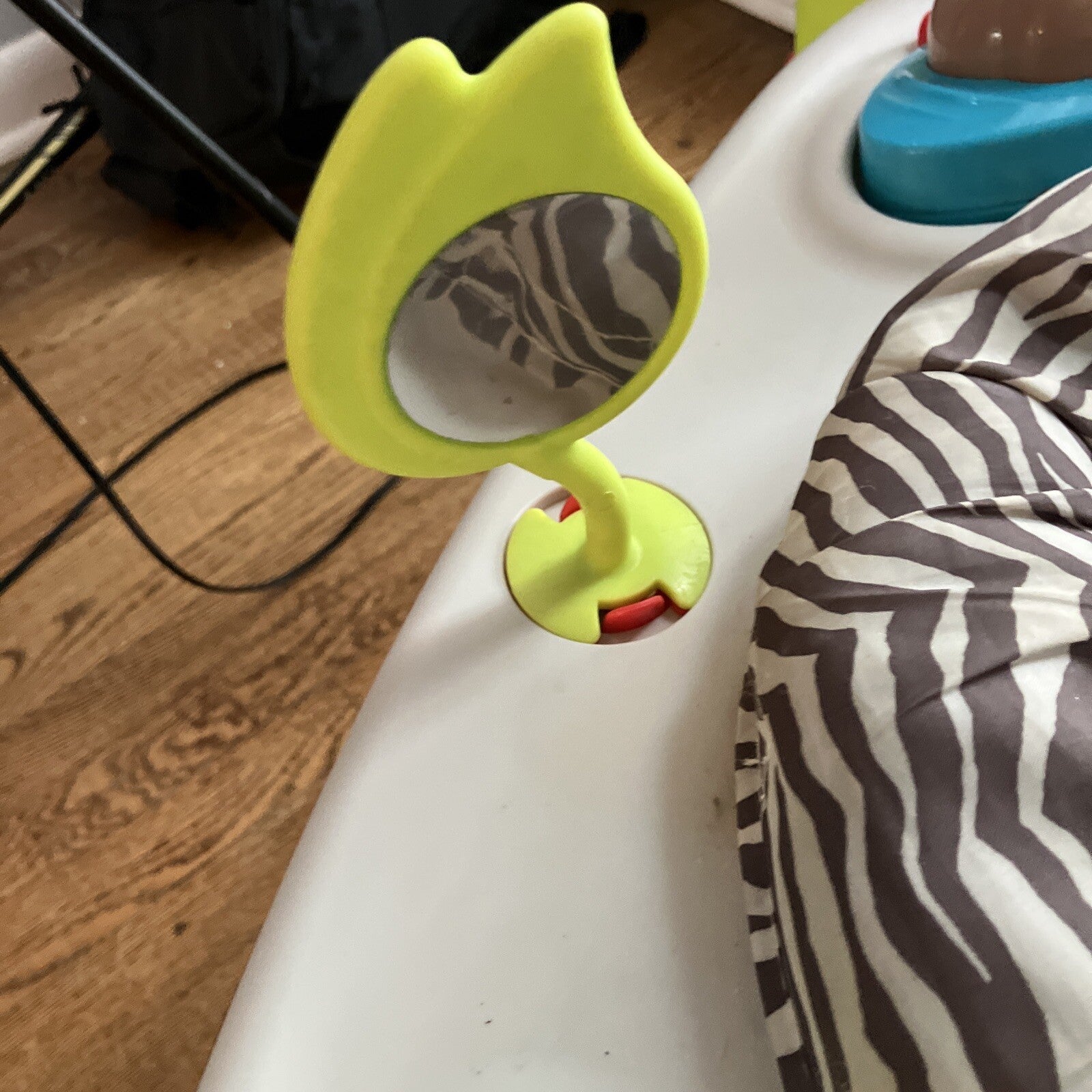 Evenflo ExerSaucer Jump & Learn Jungle Quest Safari Mirror Toy Replacement Part