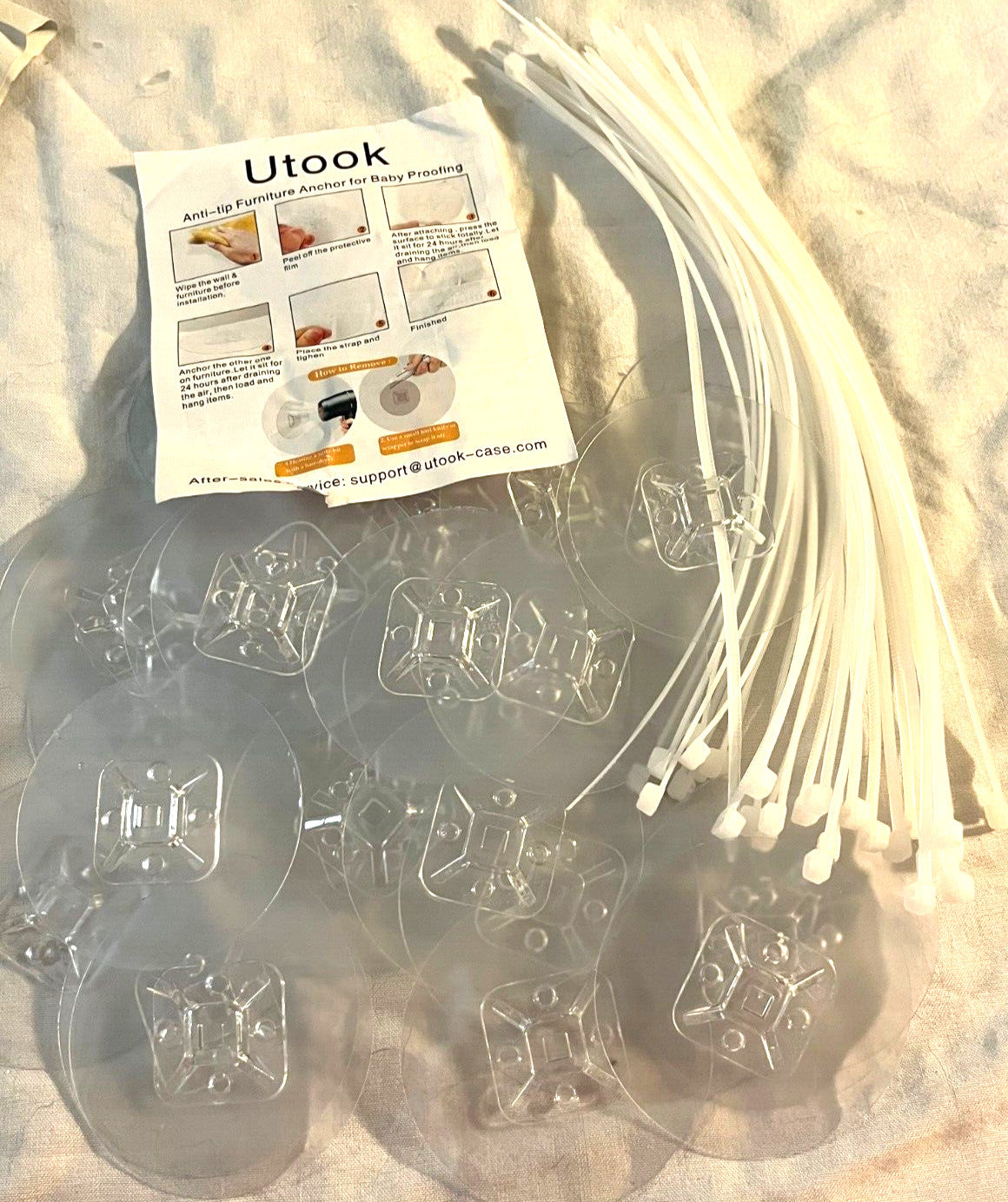 UTOOK- Anti Tip Furniture Anchors