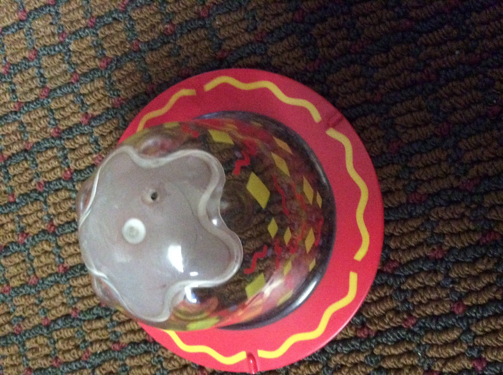 Evenflo Exersaucer Toy Replacement Part Royal Kingdom Clear Dome