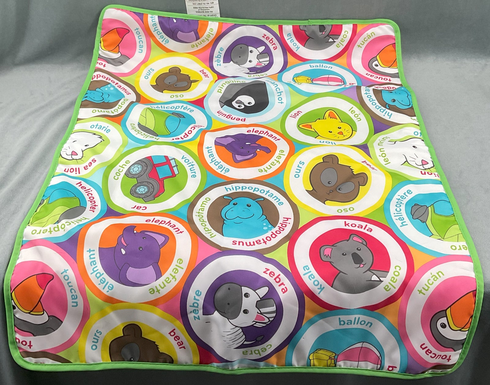 Evenflo Exersaucer World Explorer Replacement Part Fabric Floor Mat Tummy Time