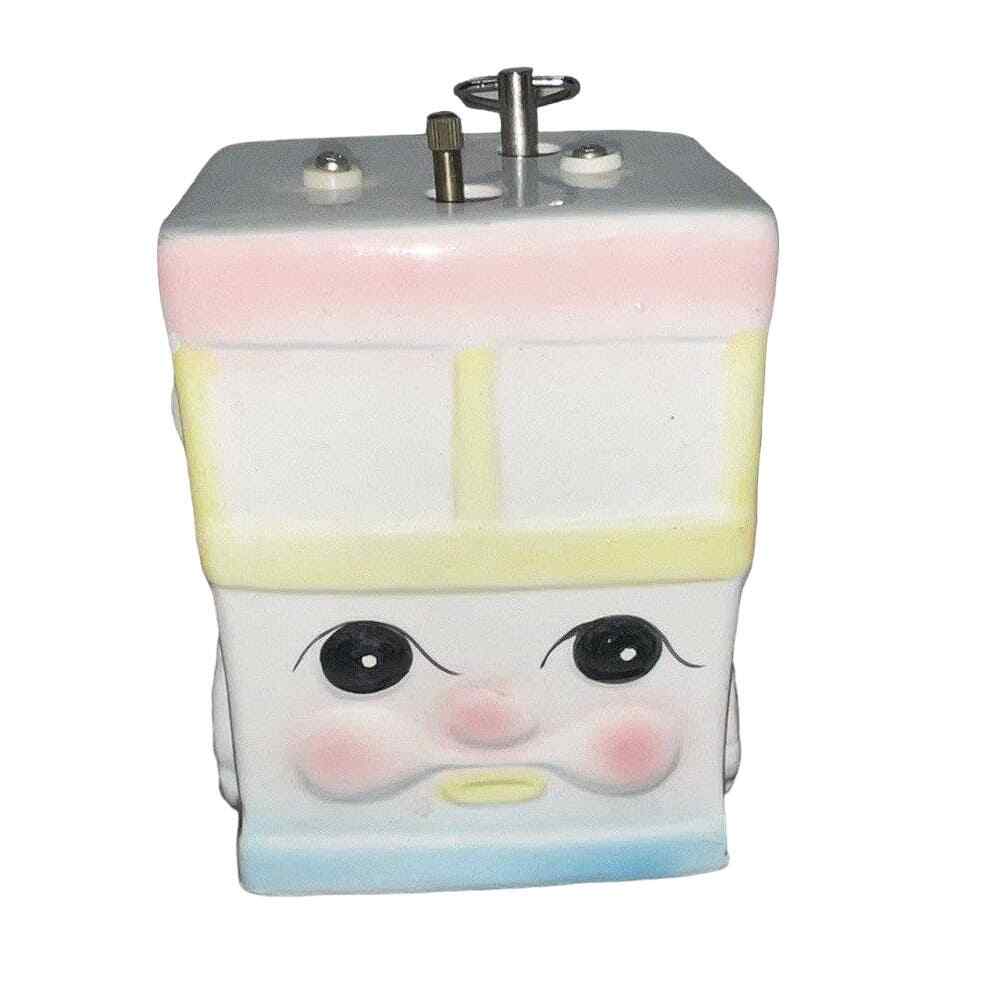 Vintage Ceramic My Neil Musical Truck Planter Truck Baby Nursery