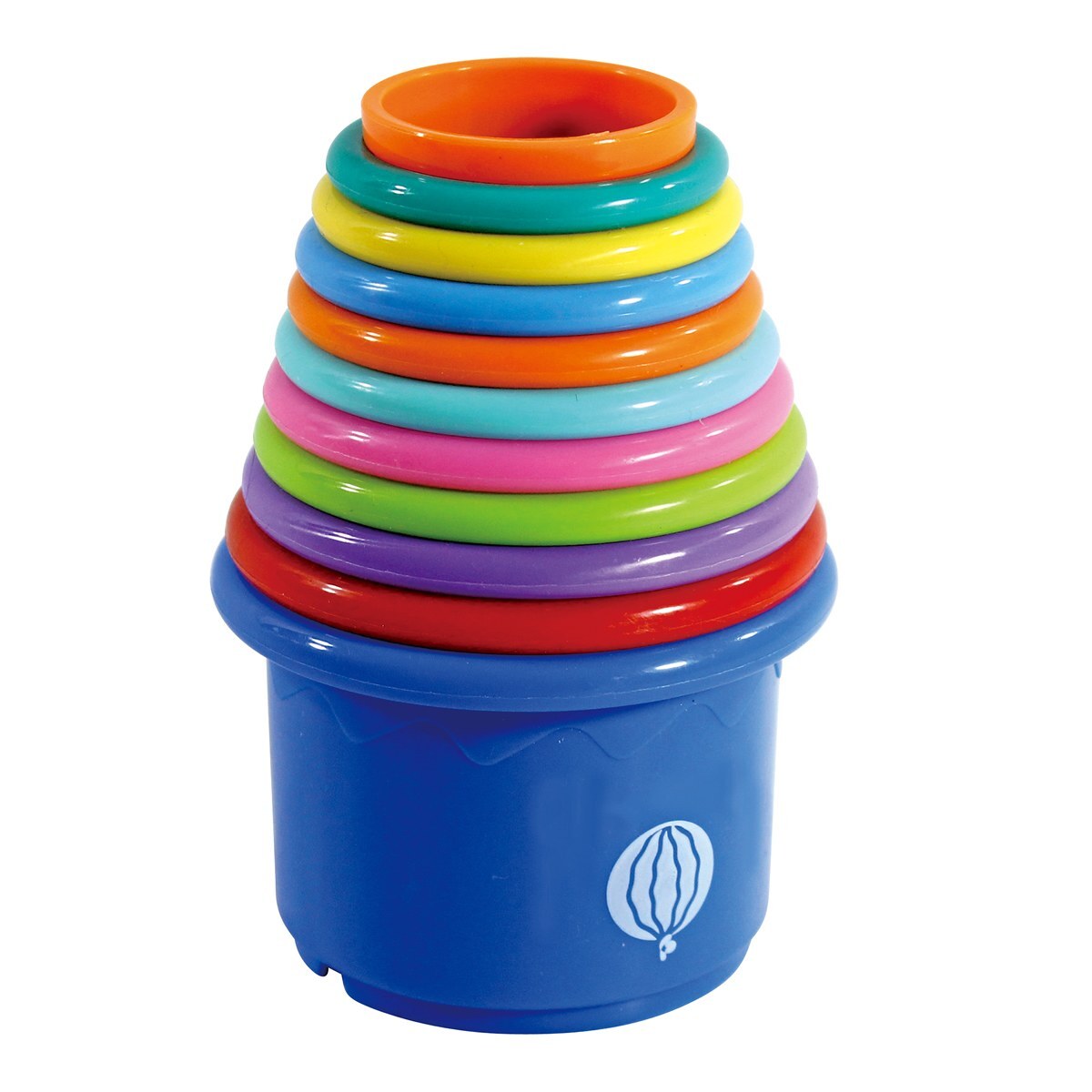 Nothing But Fun Toys Tower of Fun Stacking Cups - 10 Pieces