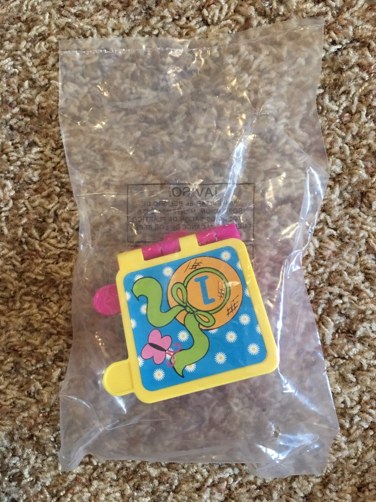 New*Evenflo Exersaucer/Megasaucer Replacement Part*Tea Party Flip Book*Hat