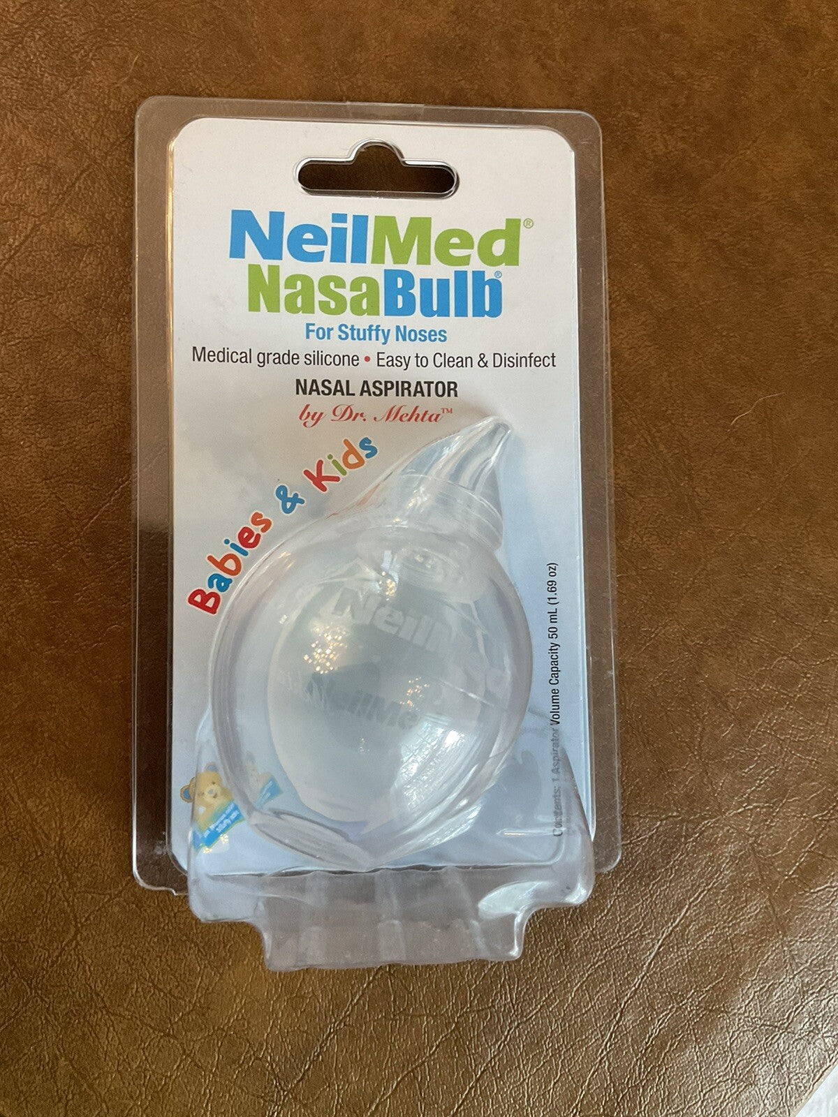 Neil Med NasaBulb Nasal-Oral Aspirator kits Nasabulb for Babies & Kids NEW