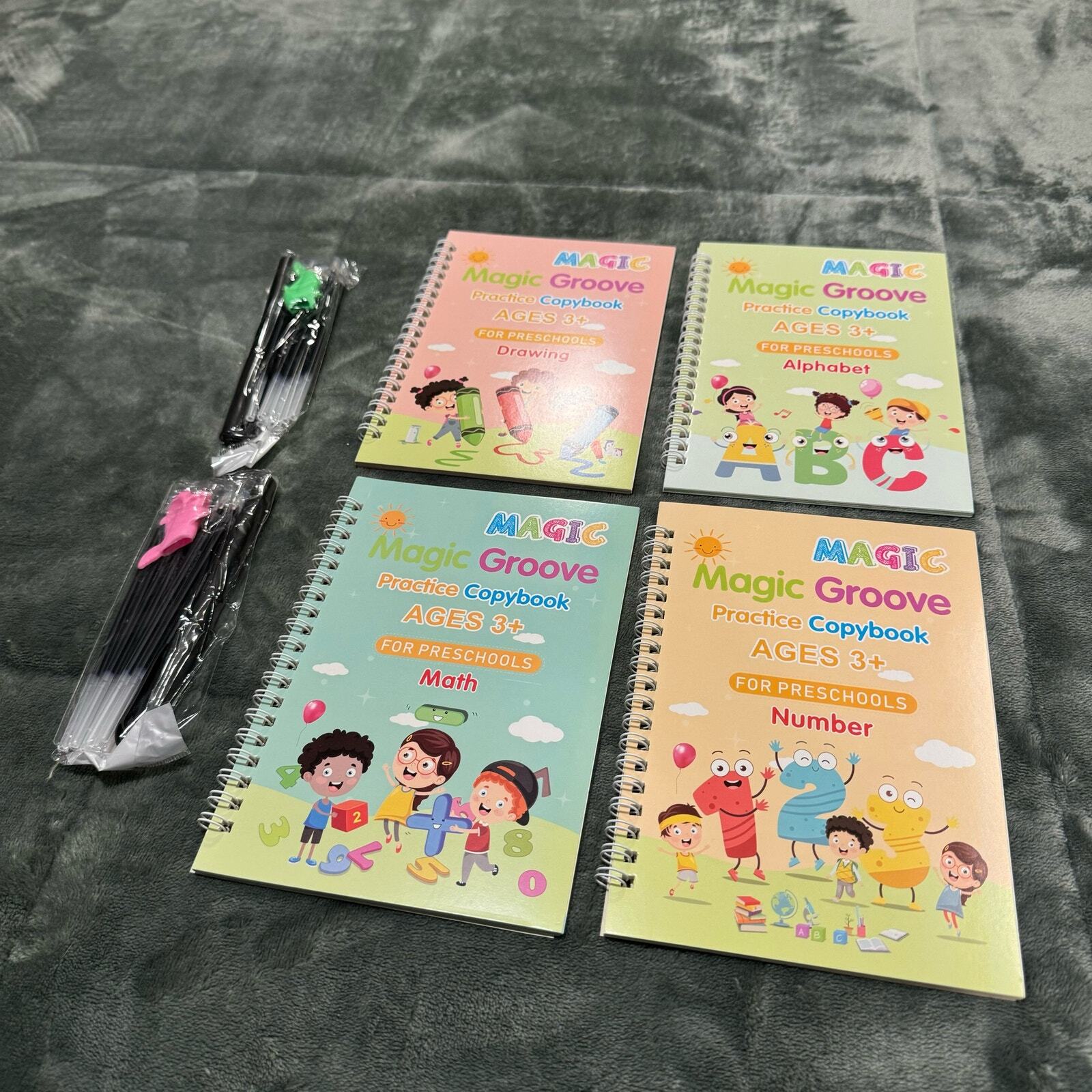 Calligraphy Magic Copybook Learn to Write Kids 2-5 Handwriting Practice Books