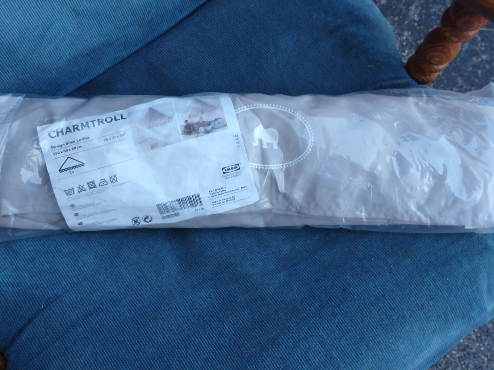 IKEA Charmtroll Wall Bed or Crib 1/2 Canopy Silke Leffler Design 59x32x32 New SS