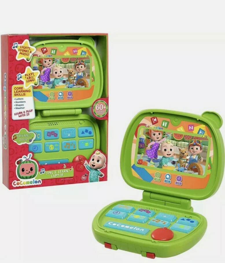 Brand New Factory Sealed COCOMELON JJ Sing and Learn Laptop Toy FREE SHIPPING 
