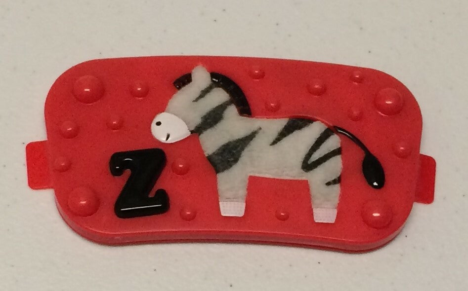 Evenflo Exersaucer Jungle Safari Replacement Part-Texture Zebra Toy