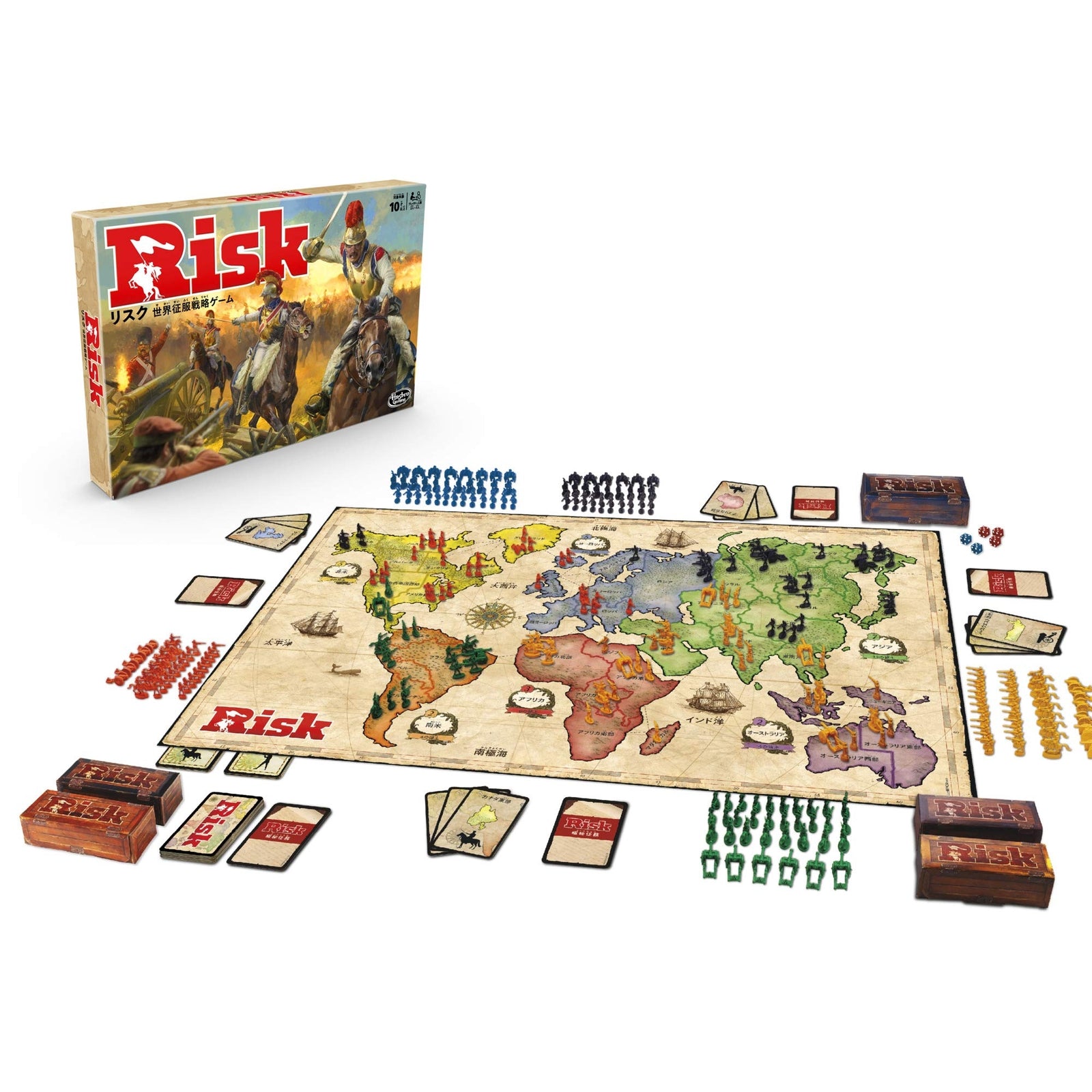 Hasbro (HASBRO) Board Game Risk World Conquest Strategy Game Japanese ve