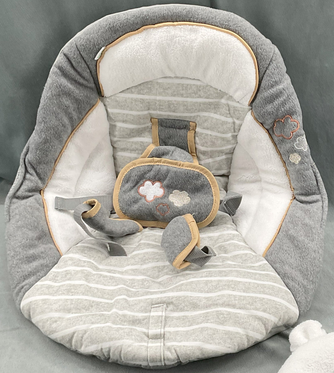 Ingenuity  Baby Swing N Go Portable Bella Teddy Replacment Seat Cover