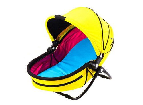 Bloom Yoga Newborn Nest 3 In 1 Mobile- Travel Bed, Bassinet, Bouncer NIB