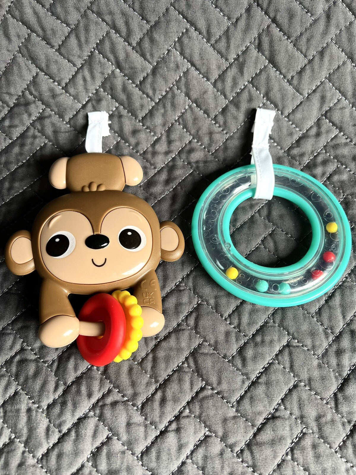 Bright Starts Wild Vibes Infant to Toddler Rocker Replacement Hanging Toy Monkey