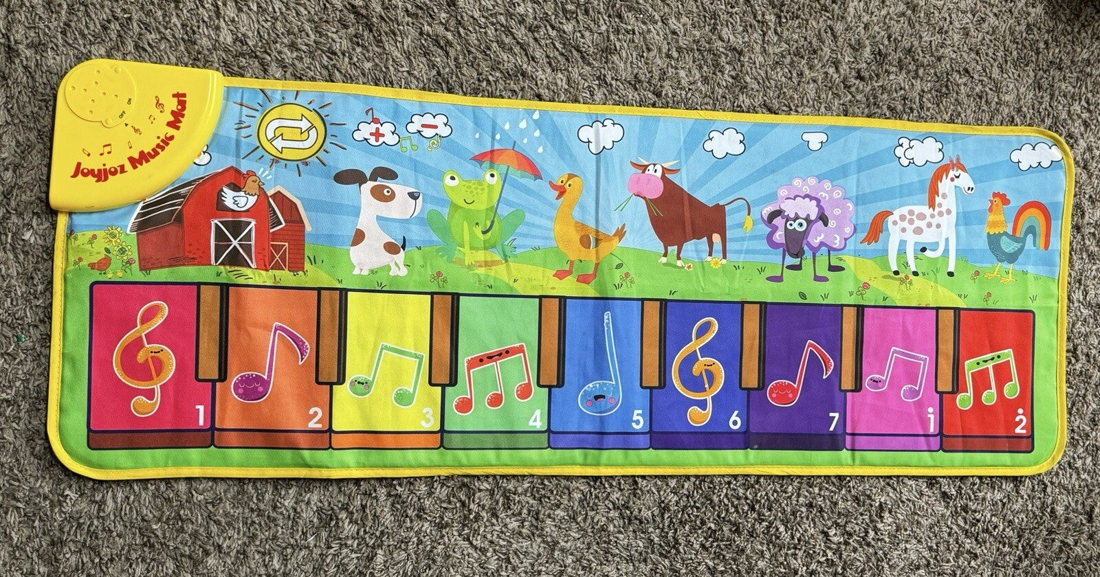 Joyjoz Baby Musical Mats with Music Sounds, Musical Toys 1 to 5 Years