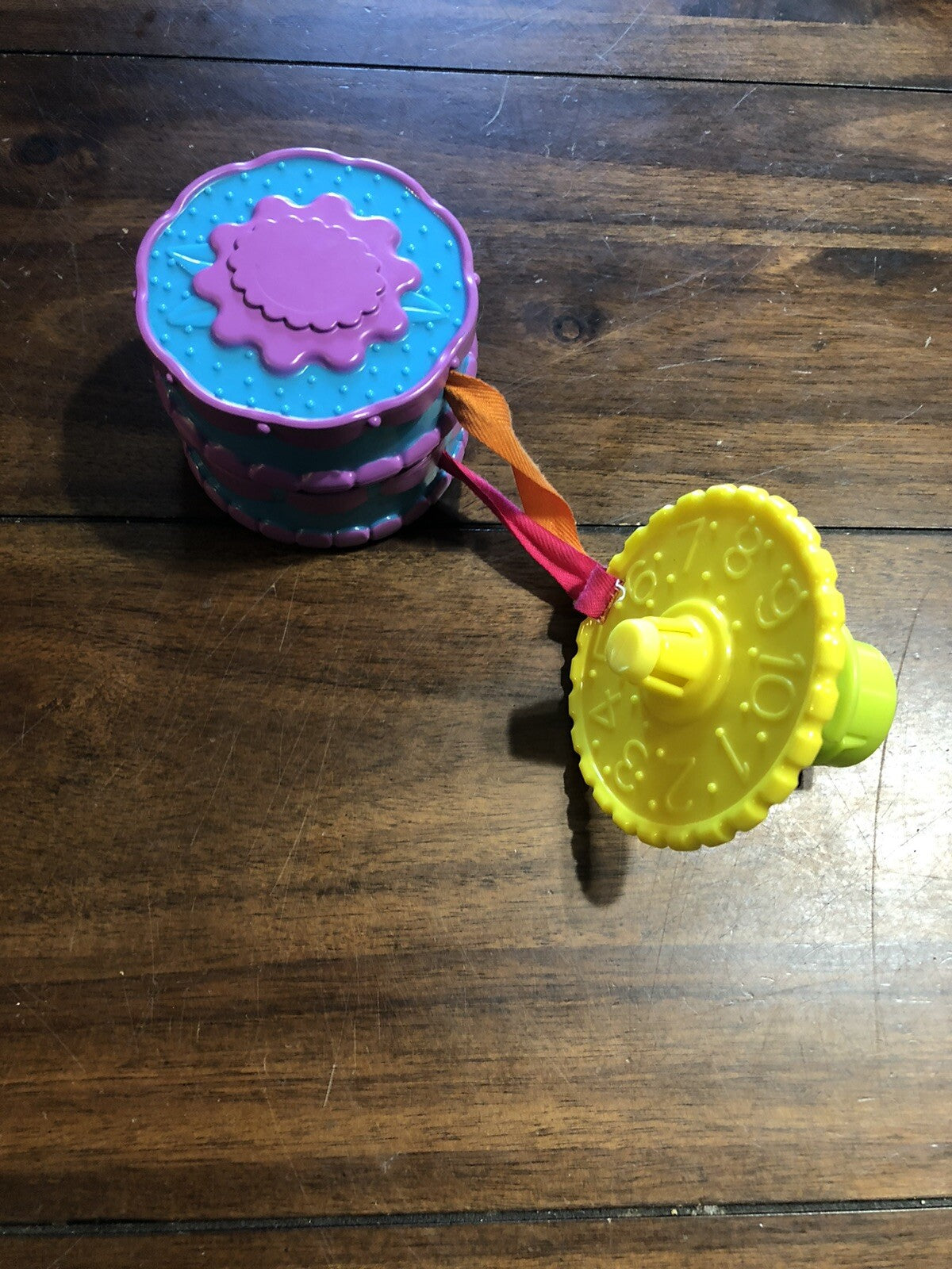 Evenflo Exersaucer Cake Stacker Toy Replacement Part Switch Sweet Tea Party