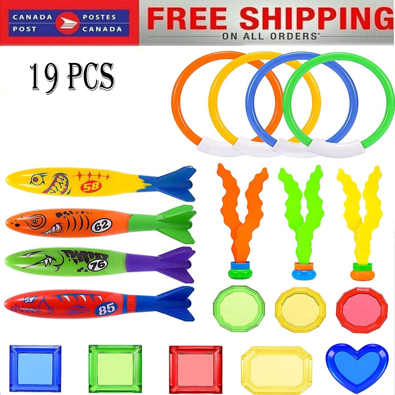 Underwater Diving Toys Water Fun Swimming Pool Toy Children Summer Vacation Gift