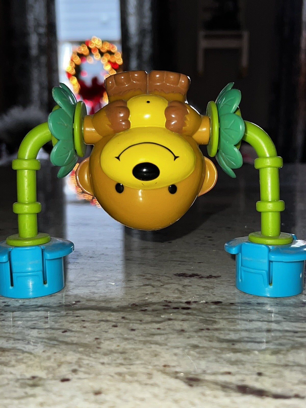 Evenflo Jungle Exersaucer Spinning Monkey Toy Replacement Part Extra Piece EUC