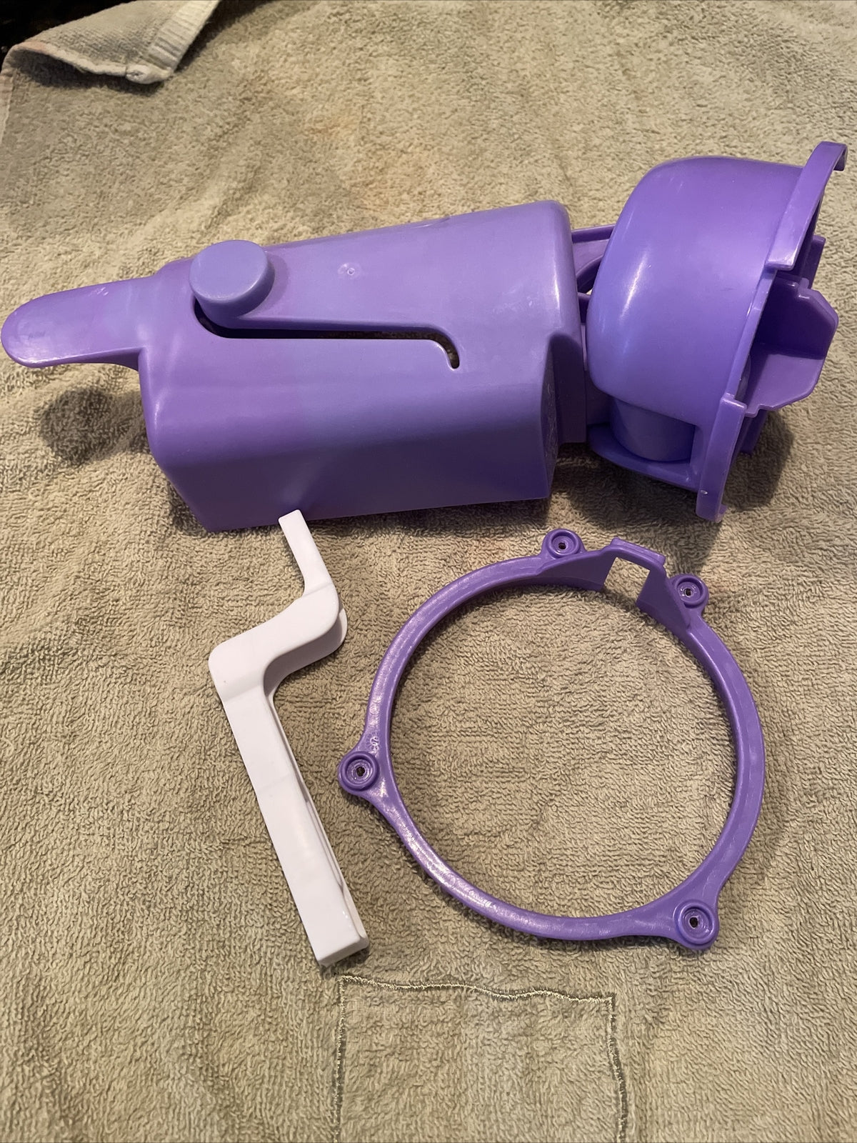 Evenflo Exersaucer World Explorer Replacement Part Purple Upper Leg Adjuster