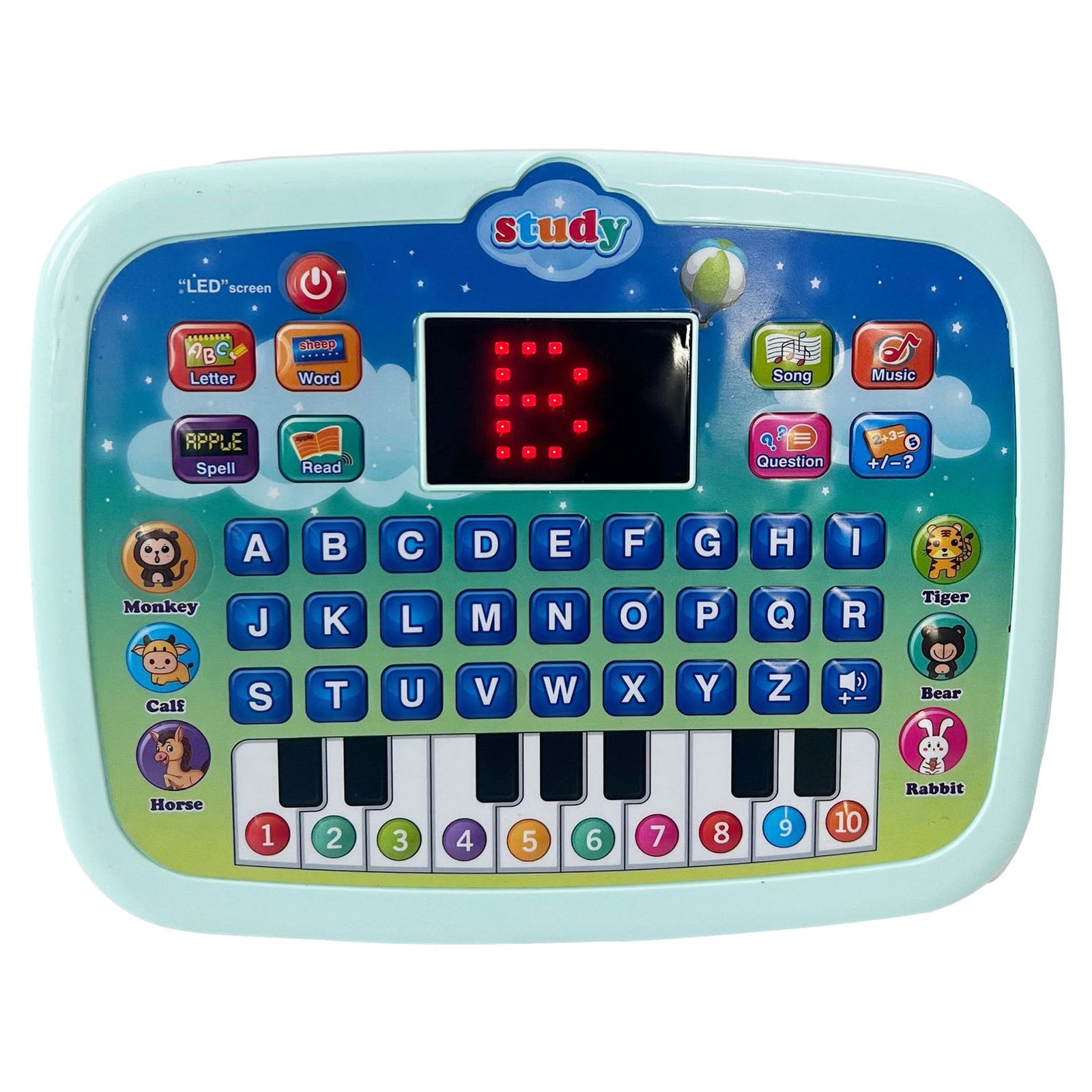 1pcs Educational Toys For 2 Year Olds Toddlers Kids Boy Girl New Learning Tablet