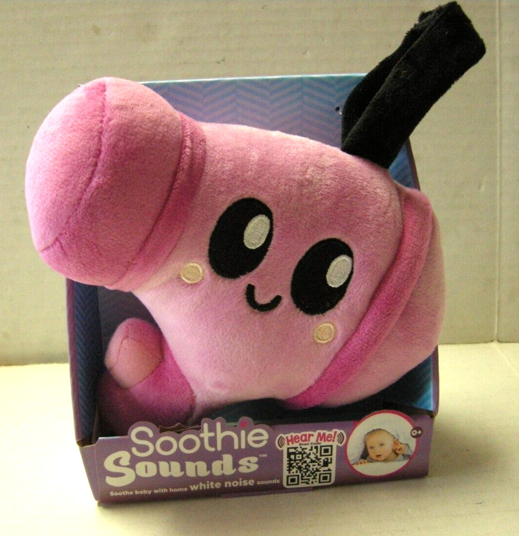 Soothie Sounds By Mini Ducklings, Hadley The Hair Dryer, Pink, Brand New