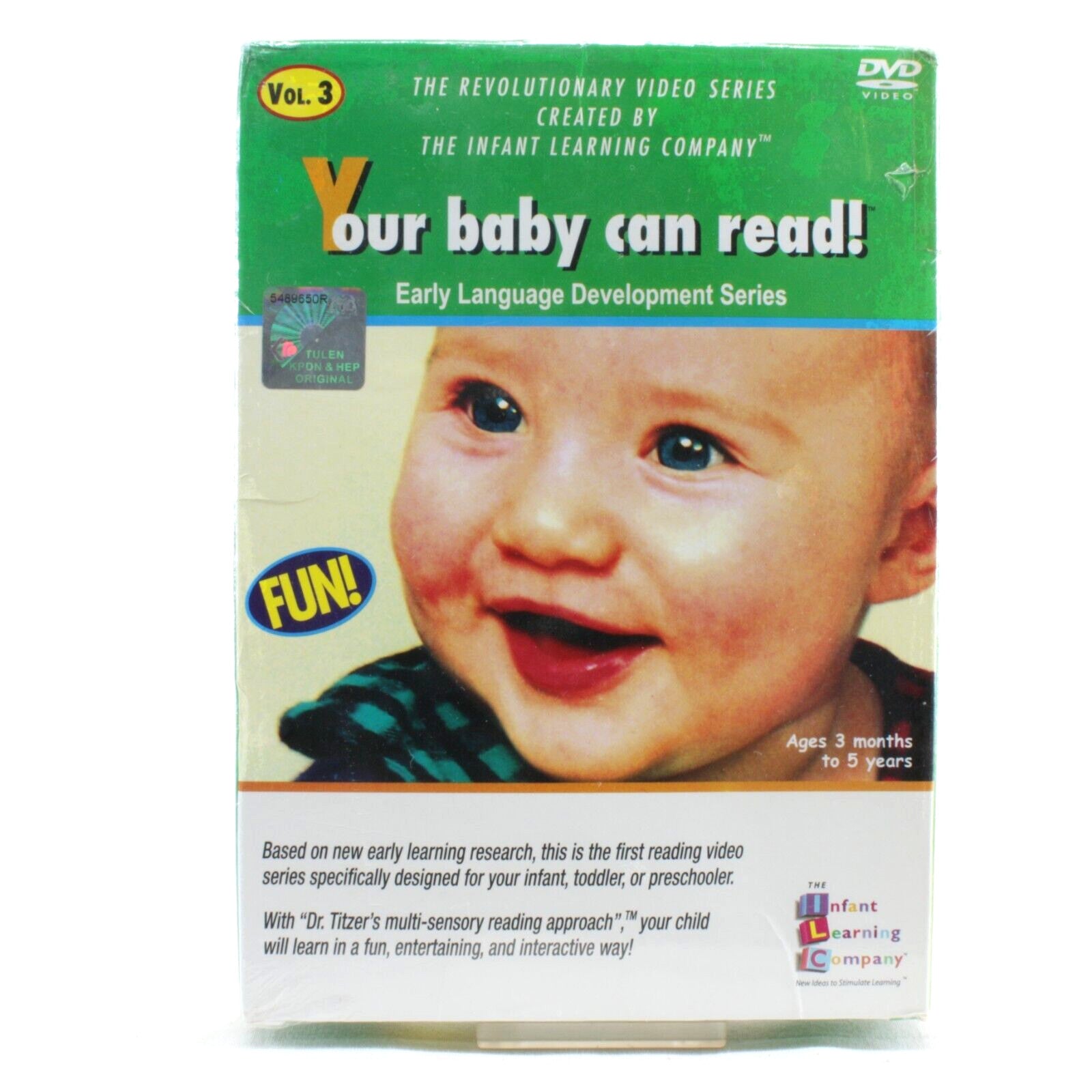Early Baby Language Development DVD Infant Learning ? 3 Months - 5 Yrs ? Fast ?