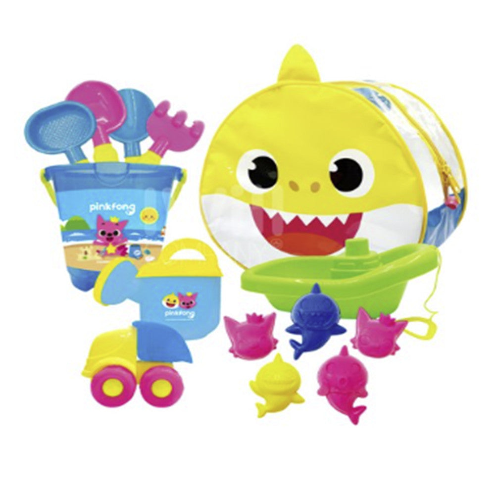 Pinkfong Baby Shark Sand Play Bag Set For Kids & Baby - Korea Toys