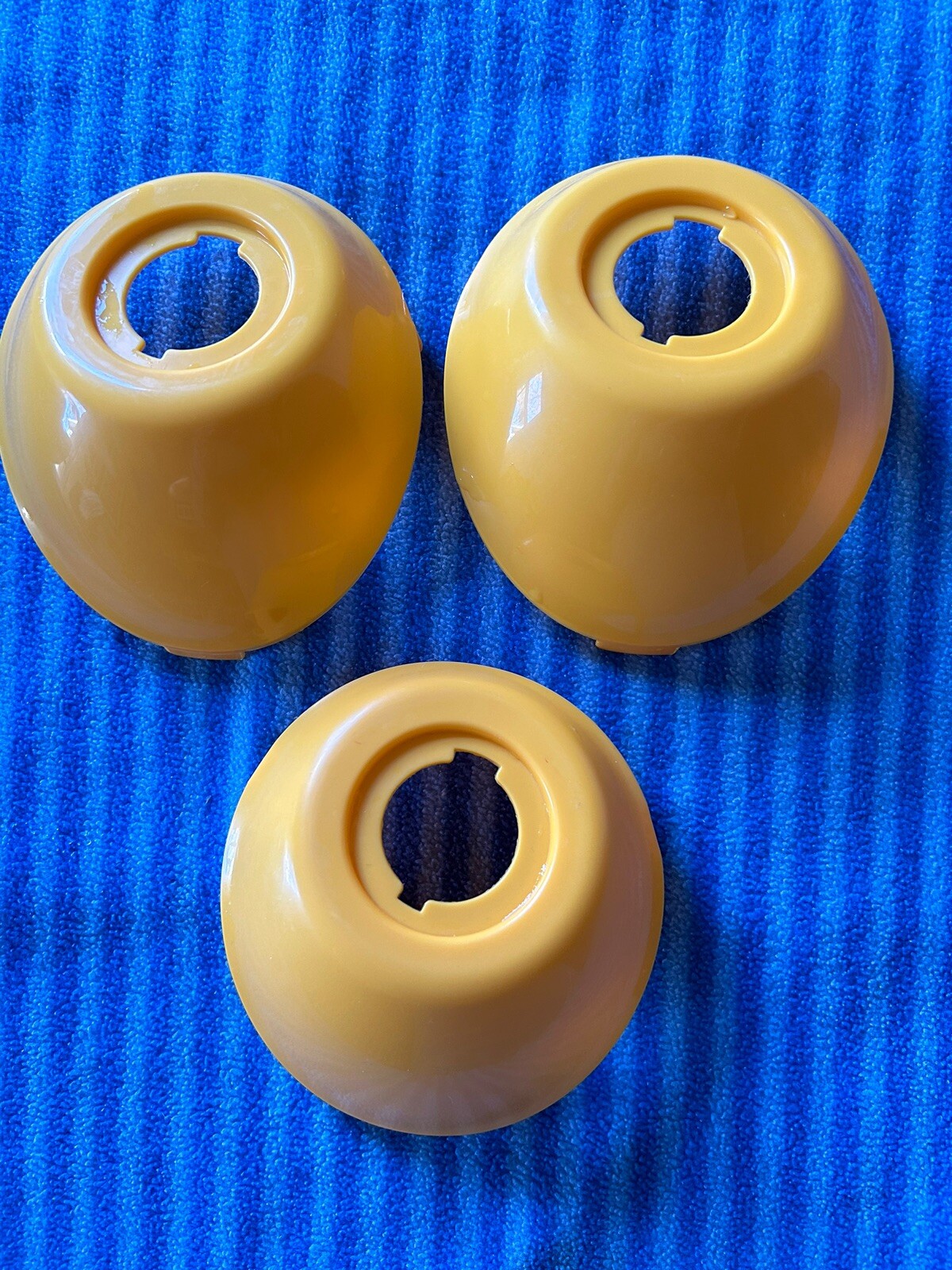 Bright Starts Silly Sunburst Exersaucer Set Of 3 Yellow Toy Cap Replacement Part