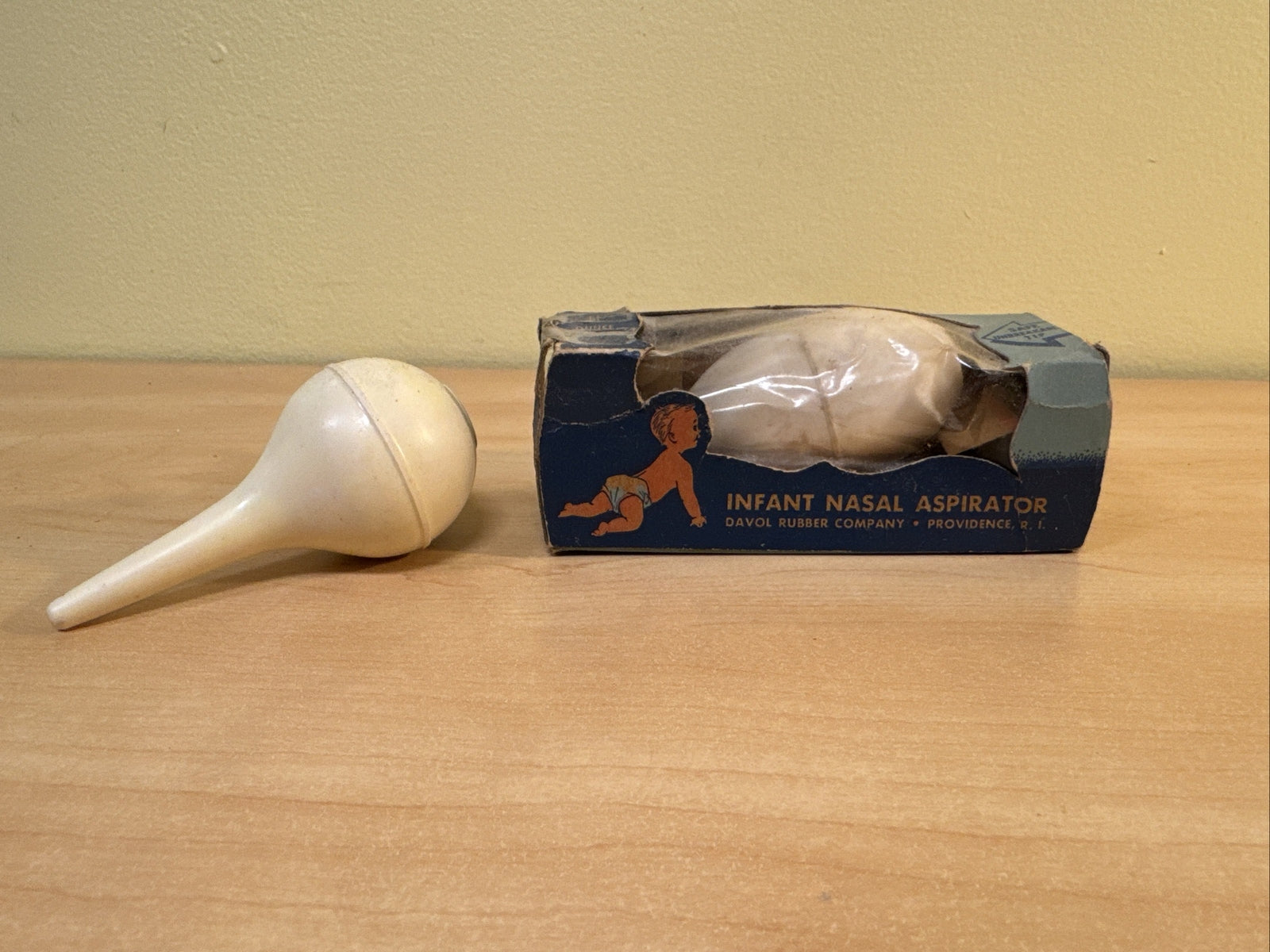 Vintage David Infant Nasal Aspirator And Extra Aspirator