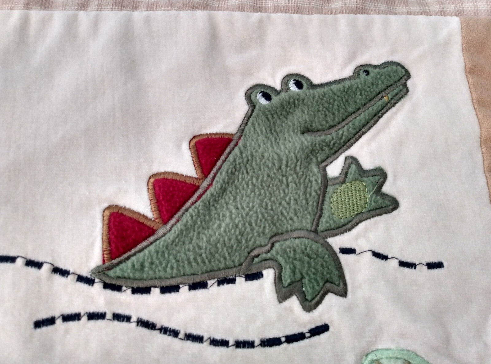 Kids Line Jungle Theme Curtain Valance 14x84" Elephant Zebra Monkey Giraffe 