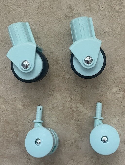 Chicco  Infant Walker - Casters Wheels Front & Back Replacement Parts