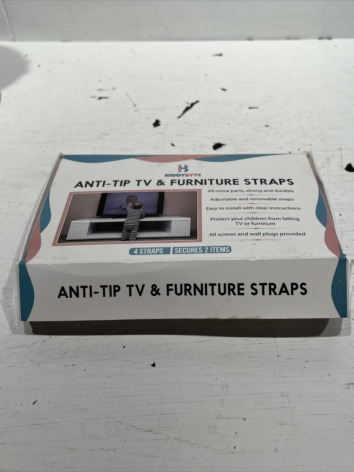 Safetynex Anti Tip TV And Furniture Wall Strap M43E